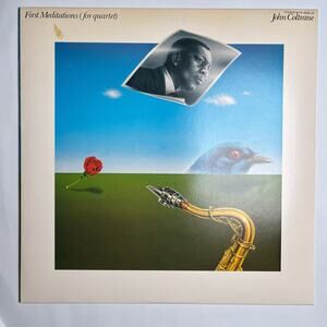 John Coltrane First Meditations Vinyl LP Record 1978 Japan Pressing YX-8506-AI